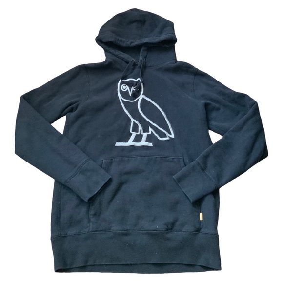 OCTOBERS VERY OWN OVO DRAKE OG OWL Logo Hoodie Sweatshirt Sweater Mens SZ Small - Picture 1 of 16